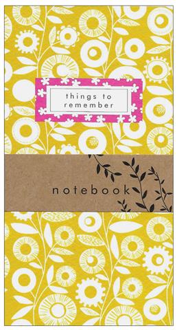 mustard pattern, notebook