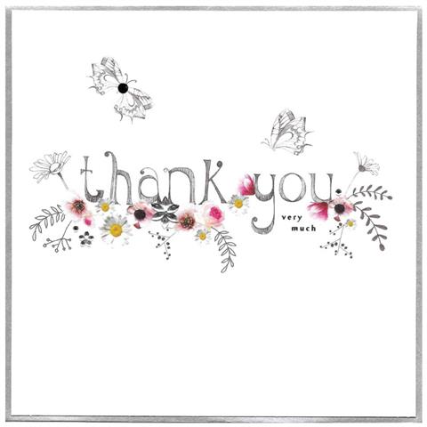 thank you very much, extra large card