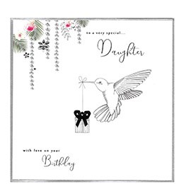 to a very special daughter, extra large card