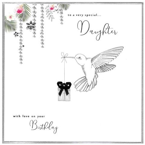 to a very special daughter, extra large card