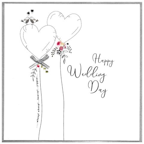 happy wedding day, extra large card