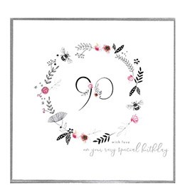 special birthday, 90, extra large card